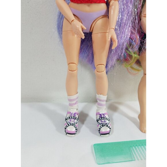 Rainbow High Dolls Cheerleader Violet Willow & Amaya Raine Rainbow - Picture 3 of 15